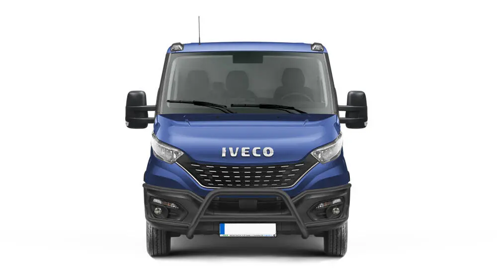 Kufanger Iveco Daily IV 2019-> med tverrør og tåkelysbeskyttelse Black Edition