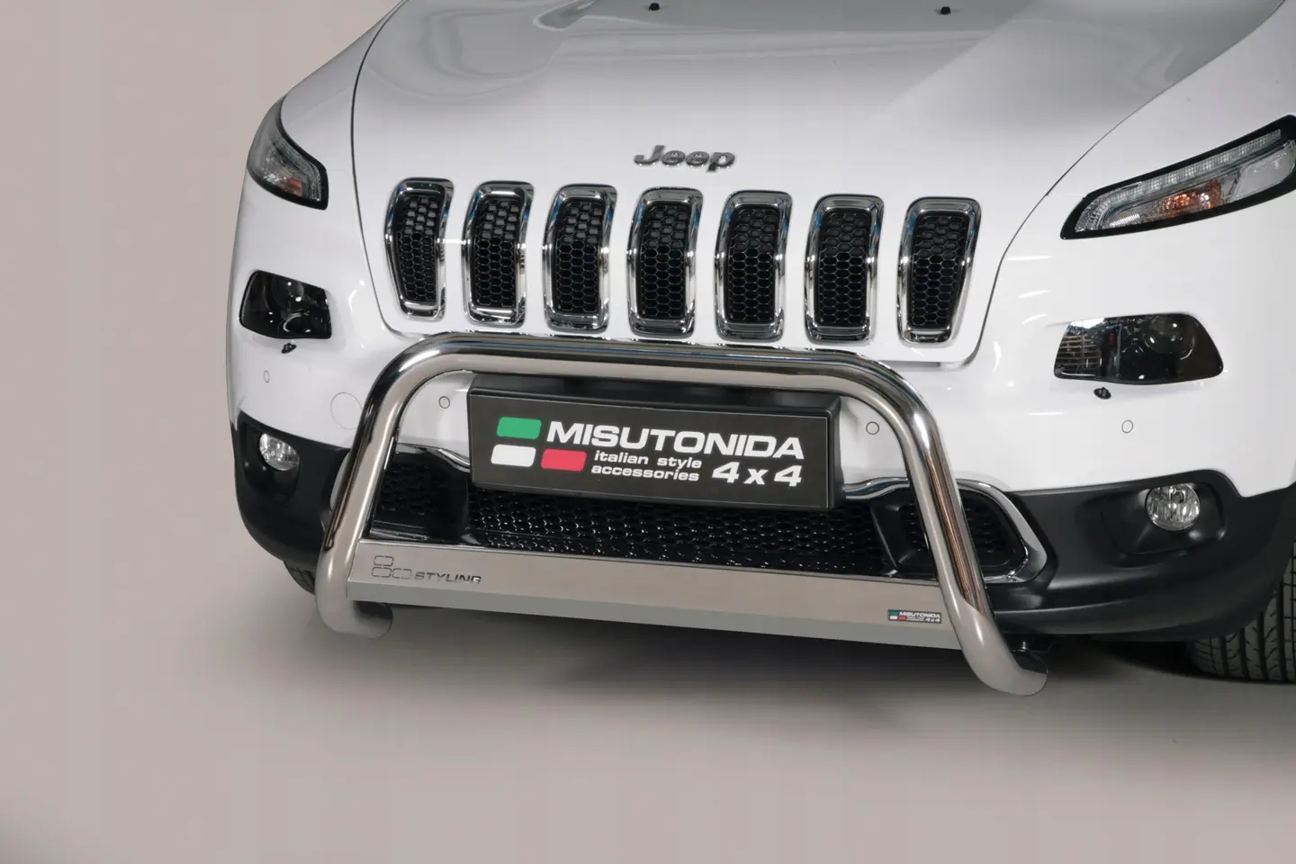 Kufanger Jeep Cherokee V 2013 - 2023 | D - Ø63mm Chrome
