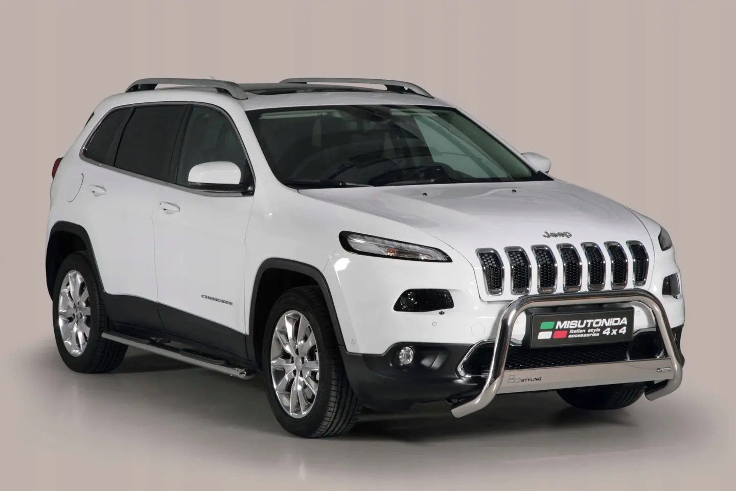Kufanger Jeep Cherokee V 2013 - 2023 | D - Ø63mm Chrome – bilde 2