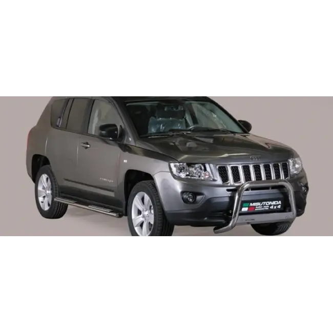 Kufanger Jeep Compass I Facelift 2011 - 2016 | D - Ø63mm Chrome Image 1