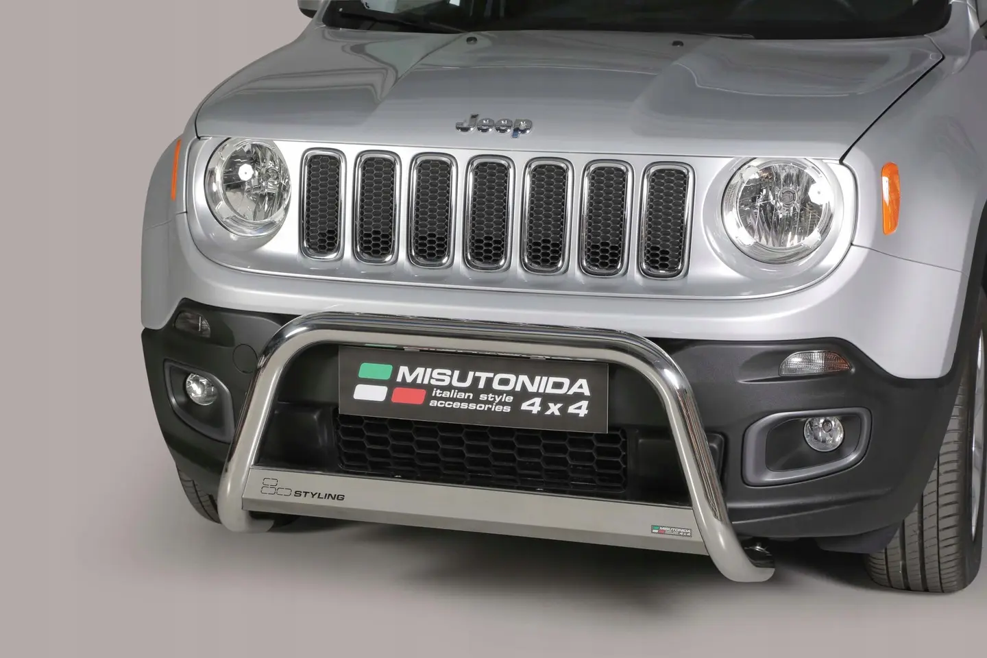 Kufanger Jeep Renegade 2014-2018 | D - Ø63mm Chrome
