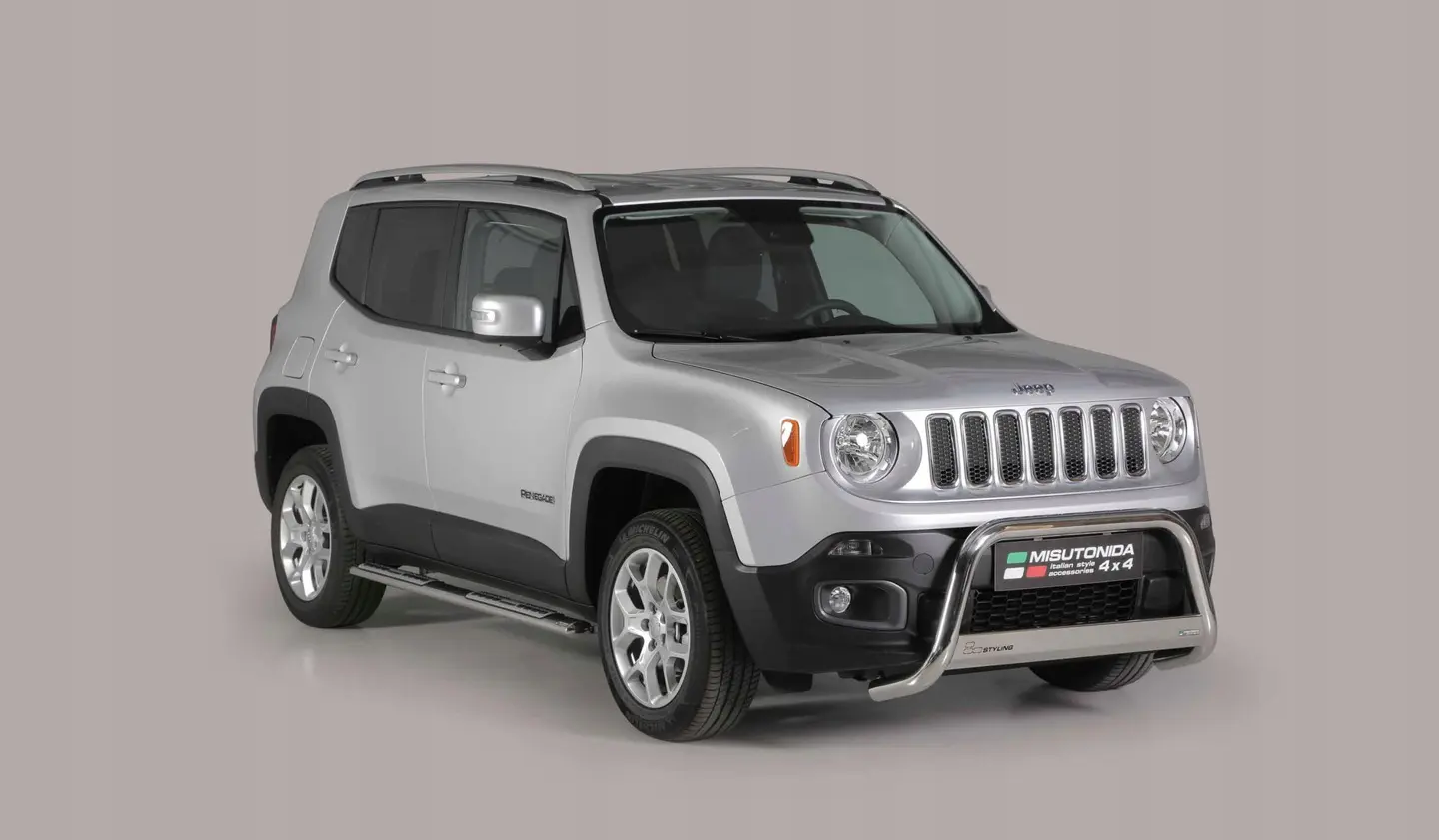 Kufanger Jeep Renegade 2014-2018 | D - Ø63mm Chrome – bilde 2