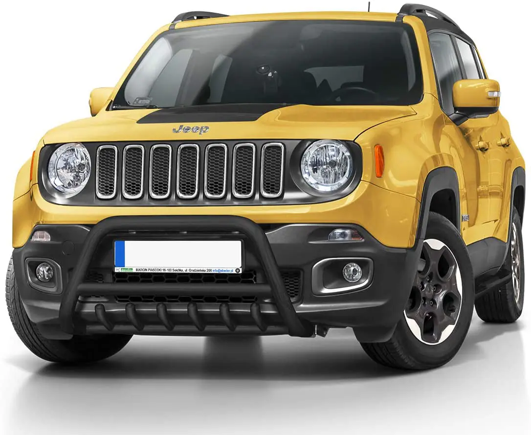 Kufanger Jeep Renegade 2014 - 2018 │ med underseksjonsgrill Black Edition