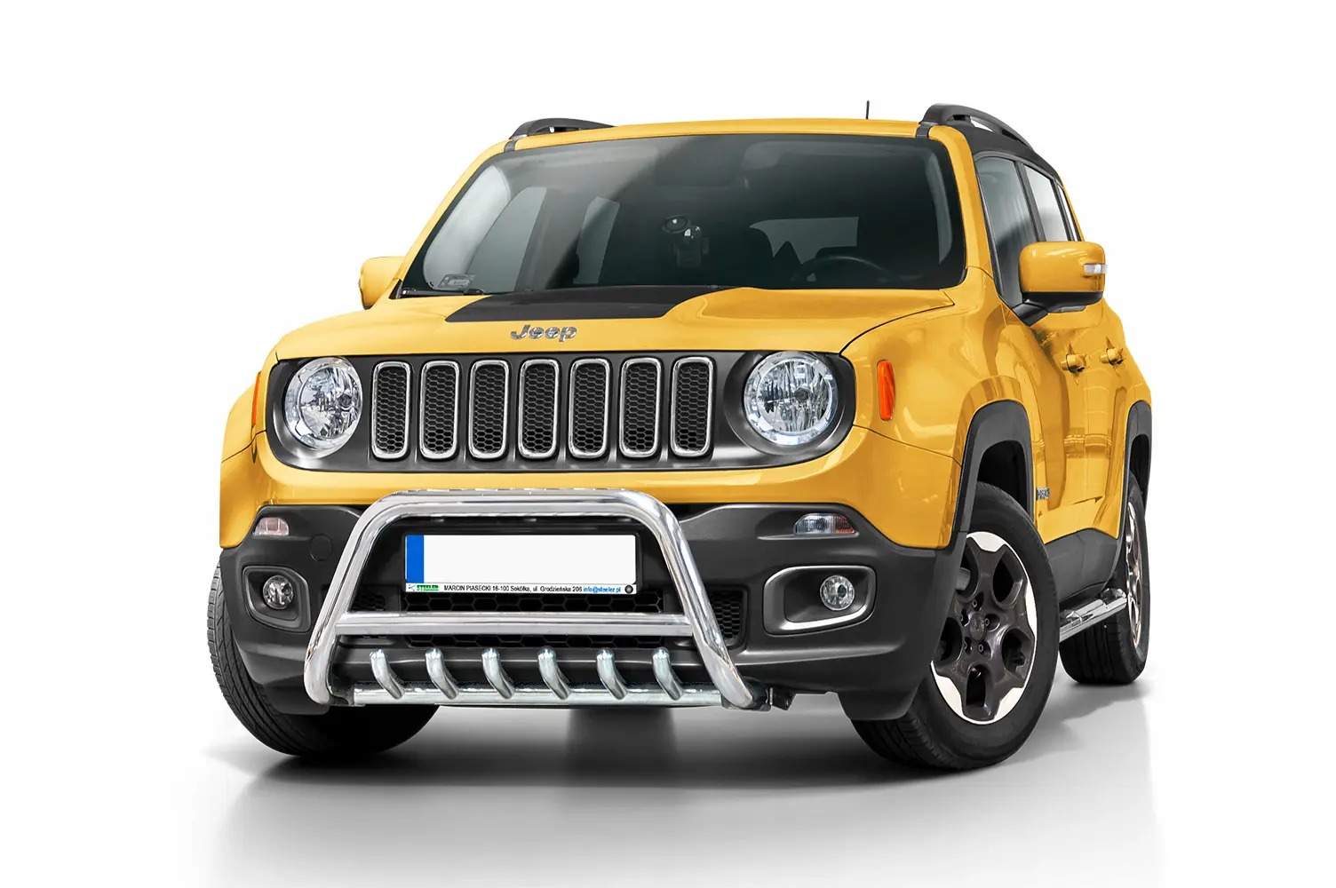 Kufanger Jeep Renegade 2014-2018 │ med underseksjonsgrill