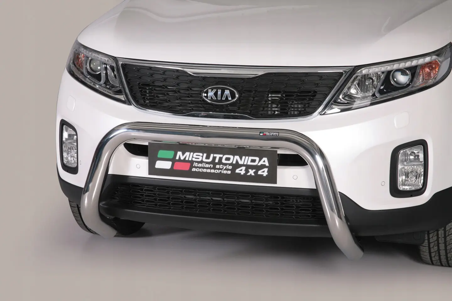 Kufanger Kia Sorento II 2012 - 2014 | D - Ø76mm Chrome