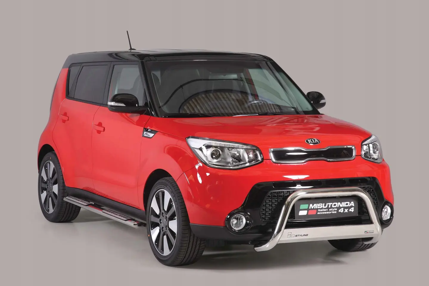 Kufanger Kia Soul II 2013 - 2016 | D - Ø63mm Chrome – bilde 2