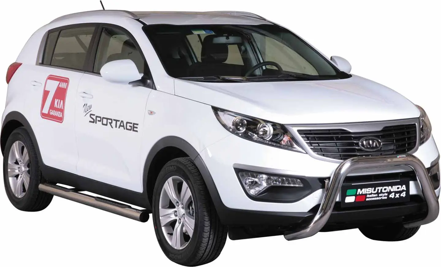 Kufanger Kia Sportage III 2010 - 2015 | D - Ø76mm Chrome – bilde 2