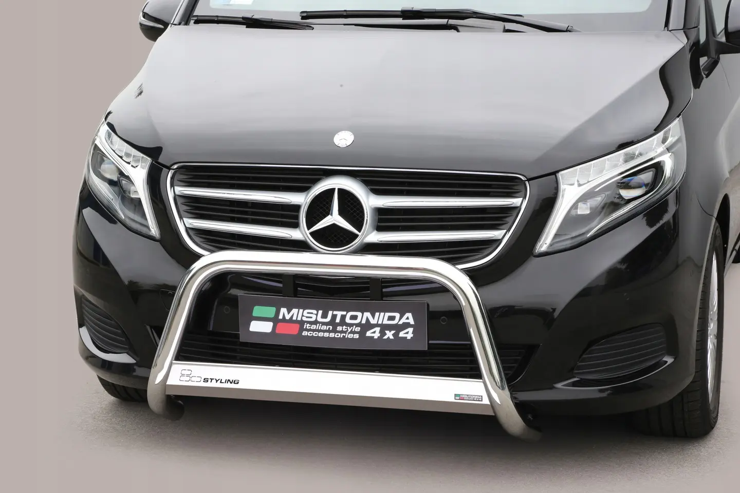 Kufanger Mercedec V-Klasse 2014-2019 | D - Ø63mm Chrome