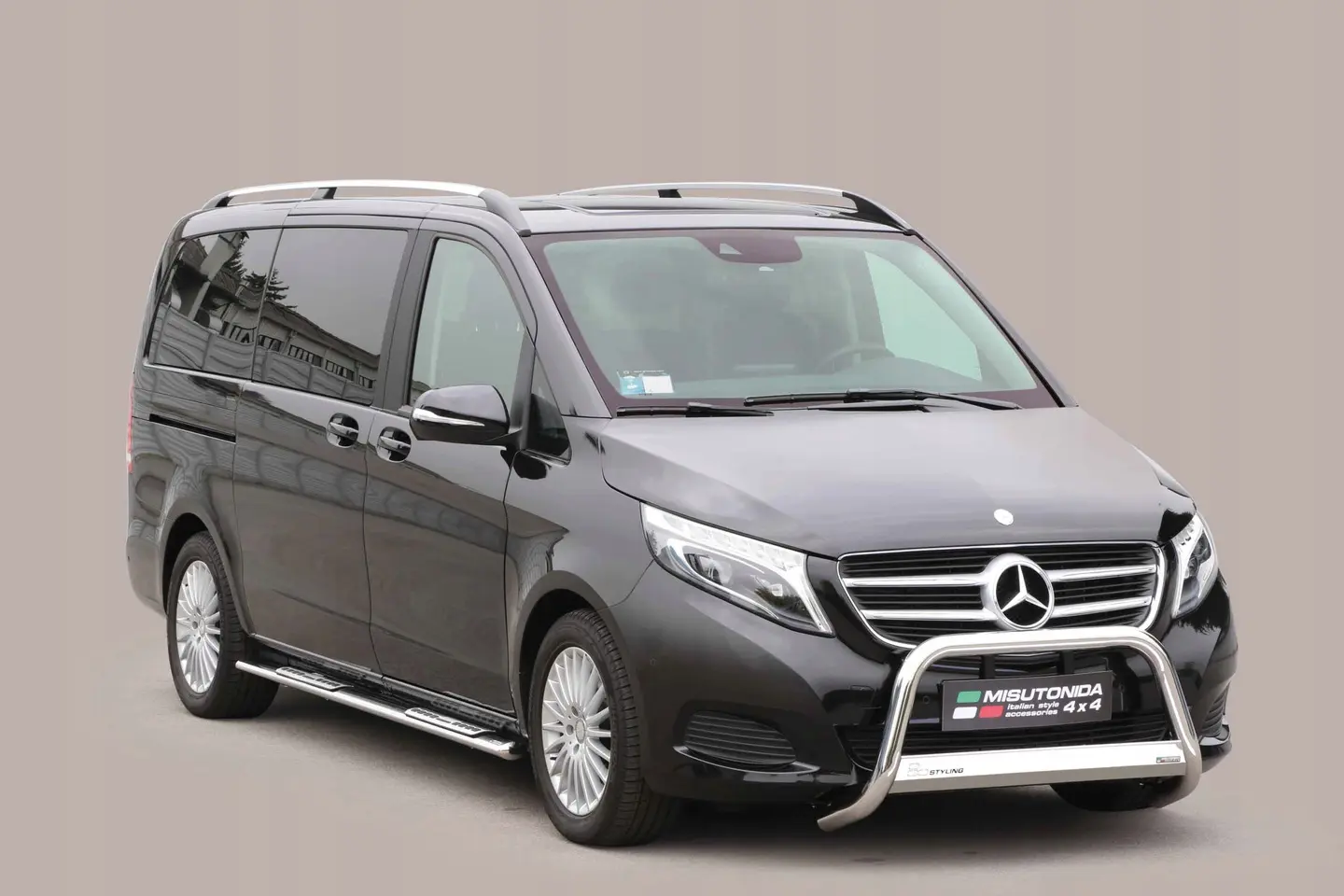 Kufanger Mercedec V-Klasse 2014-2019 | D - Ø63mm Chrome – bilde 2