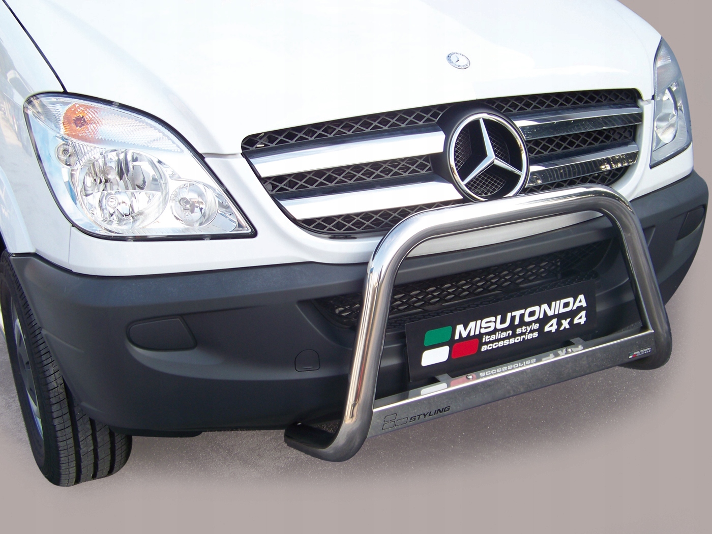 Kufanger Mercedes-Benz Sprinter II (W906) 2006 - 2013 | D - Ø63mm Chrome