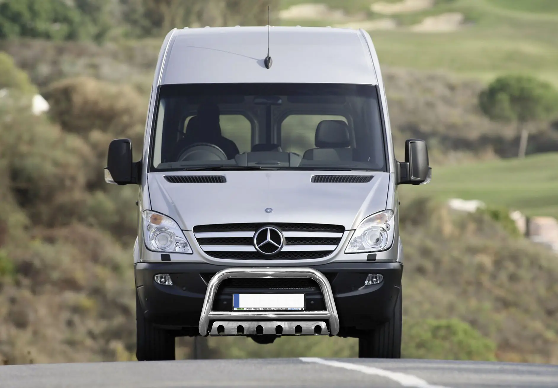 Kufanger Mercedes-Benz Sprinter II (W906) 2006 - 2019 | med underseksjonsplate