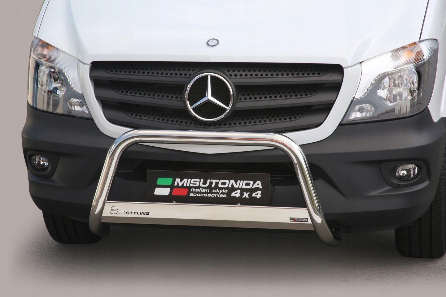 Kufanger Mercedes-Benz Sprinter II (W906) 2013 - 2019 | D - Ø63mm Chrome