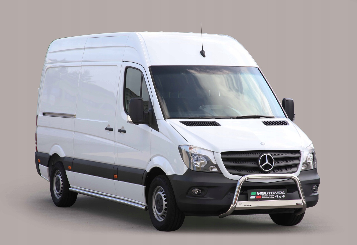 Kufanger Mercedes-Benz Sprinter II (W906) 2013 - 2019 | D - Ø63mm Chrome – bilde 2