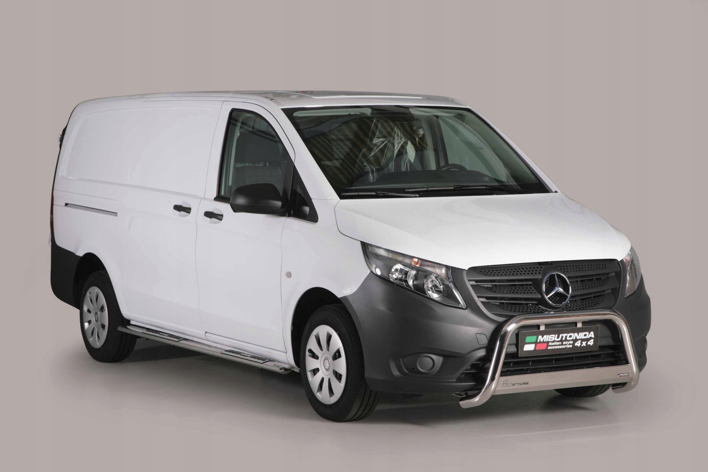 Kufanger Mercedes-Benz Vito (W447) 2014 - 2023 | D - Ø63mm Chrome – bilde 2