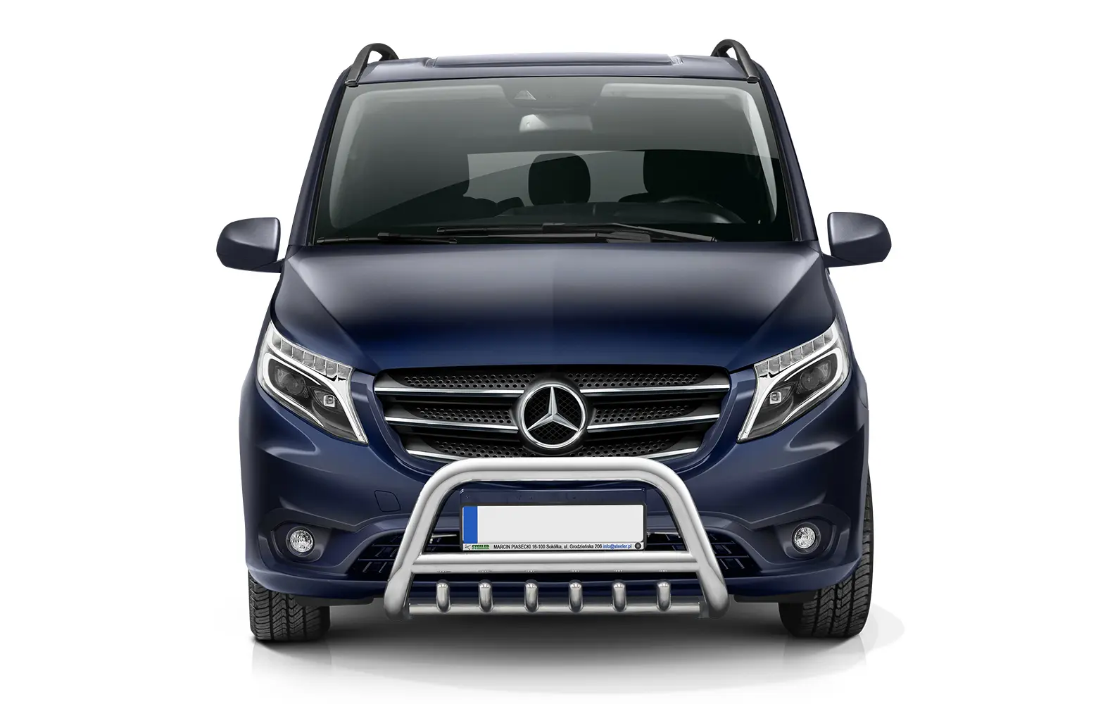 Kufanger Mercedes-Benz Vito (W447) 2019 - 2023 / V-Class (W447) 2019 - 2023 │ med underseksjonsgrill