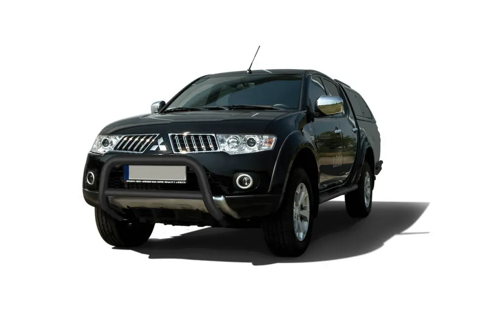 Kufanger Mitsubishi L200 2006 - 2009 │ med tverrør Black Edition