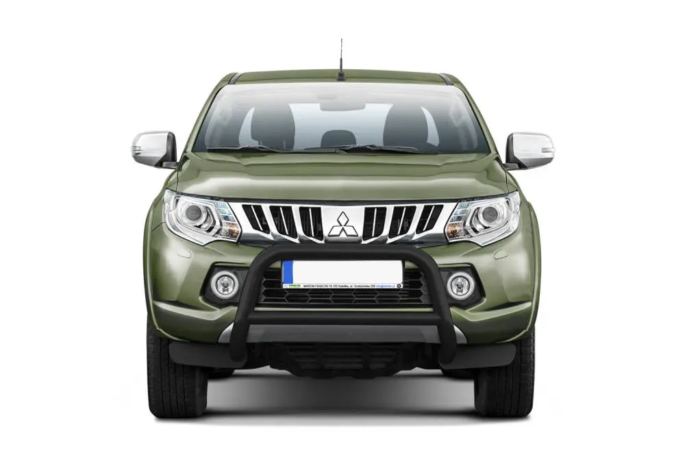 Kufanger Mitsubishi L200 2015 - 2019 med tverrør Black Edition