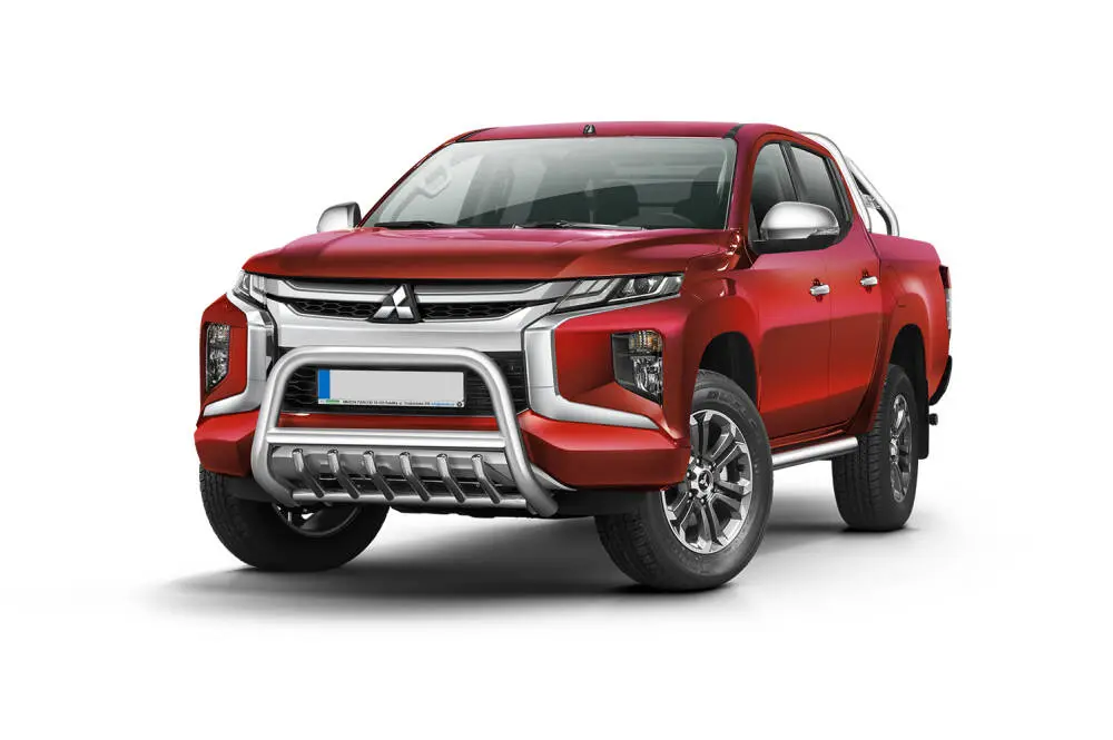 Kufanger Mitsubishi L200 2019-> med underseksjonsgrill