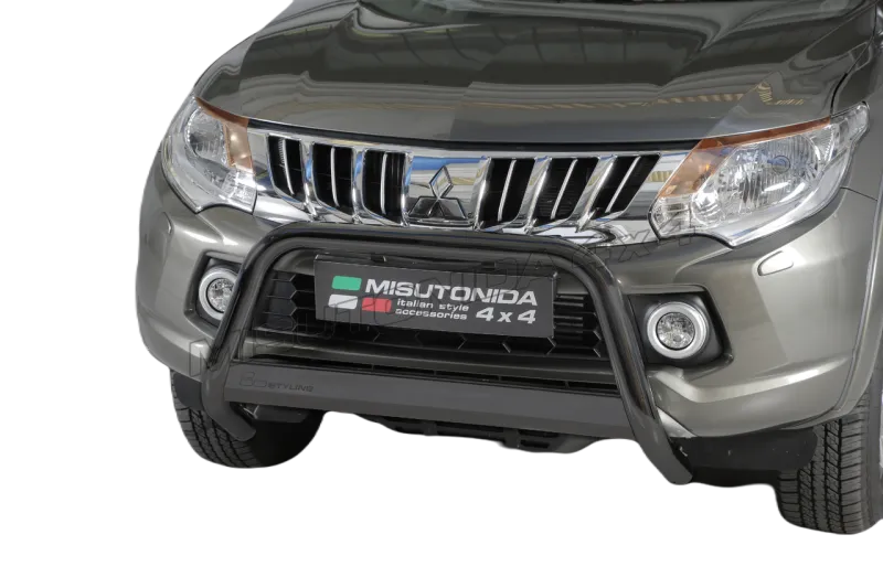 Kufanger Mitsubishi L200 Double Cab / Club Cab 2015-2018 | D - Ø63mm Black