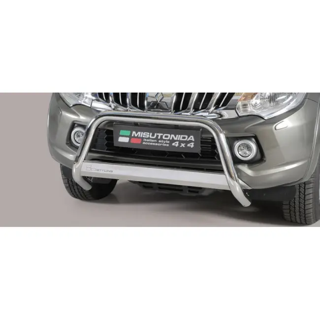 Kufanger Mitsubishi L200 Double Cab / Club Cab 2015-2018 | D - Ø63mm Chrome