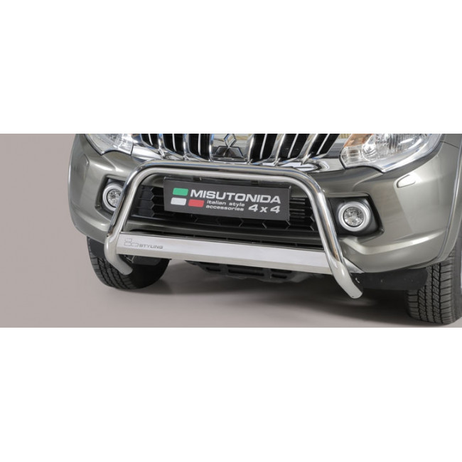 Kufanger Mitsubishi L200 Double Cab / Club Cab 2015-2018 | D - Ø63mm Chrome