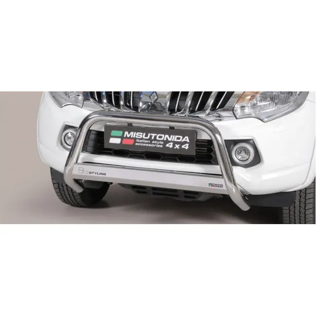 Kufanger Mitsubishi L200 Double Cab / Club Cab 2015-2018 | D - Ø63mm Chrome – bilde 2