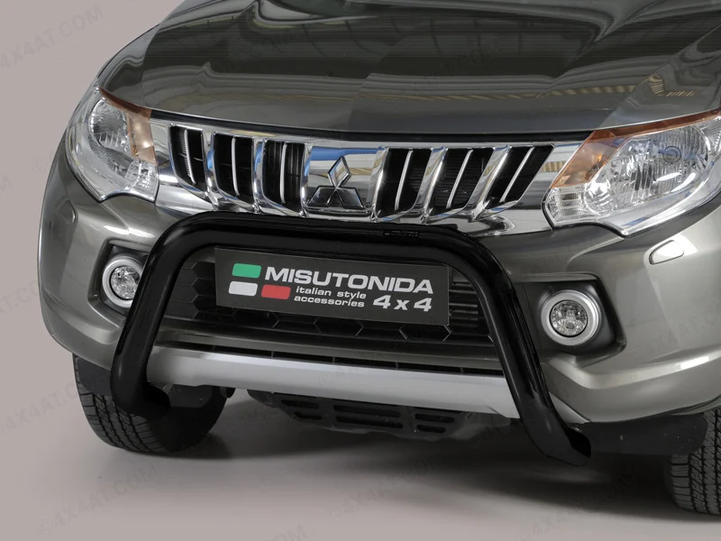 Kufanger Mitsubishi L200 Double Cab / Club Cab 2015-2018 | D - Ø76mm Black