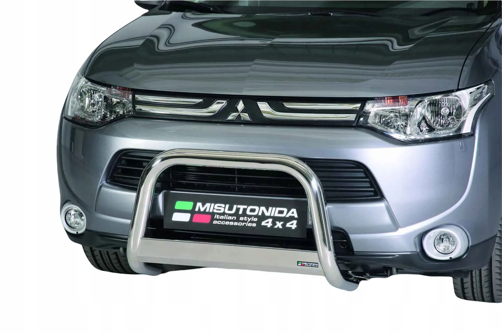 Kufanger Mitsubishi Outlander III 2012 - 2015 │ D - Ø63mm Chrome