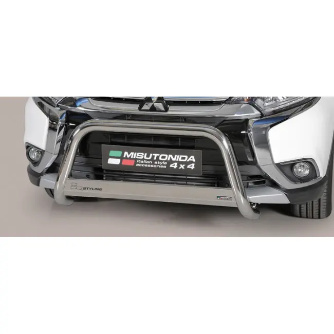 Kufanger Mitsubishi Outlander III 2015 - 2018 | D - Ø63mm Chrome