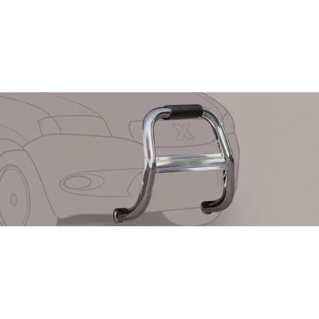 Kufanger Mitsubishi Pajero II 1990 - 1999  | D - Ø76mm Chrome