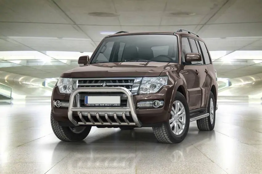 Kufanger Mitsubishi Pajero IV 2006 - 2021 │ med underseksjonsgrill – bilde 2