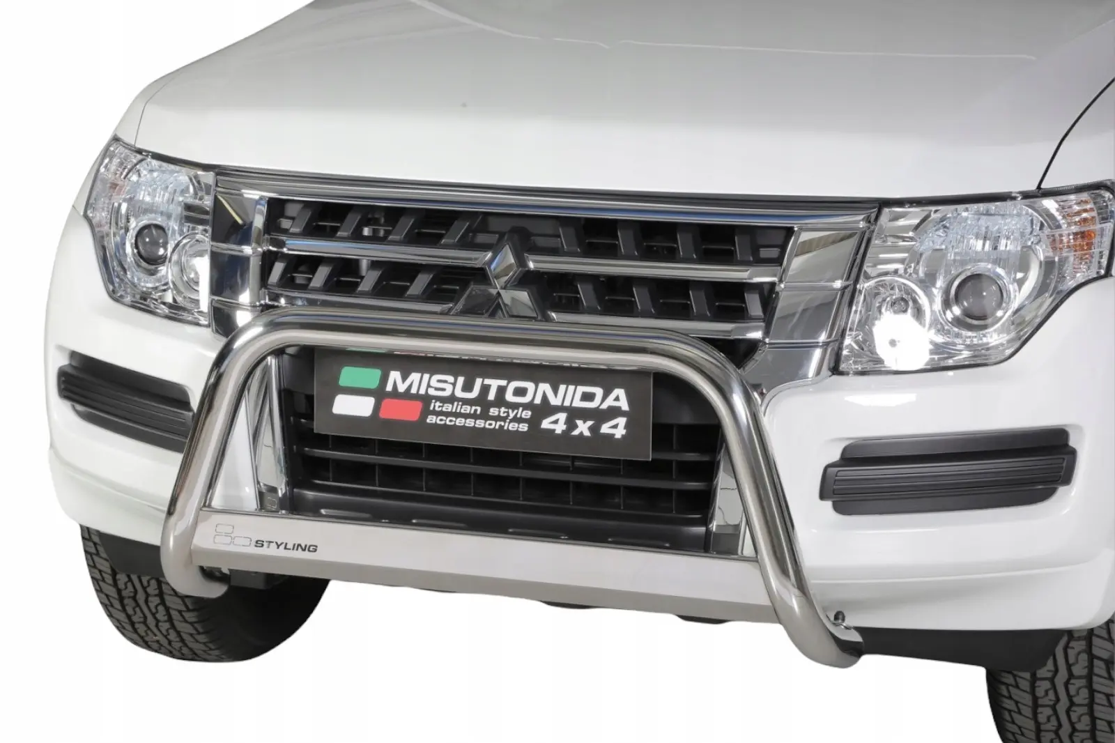 Kufanger Mitsubishi Pajero IV Facelift 2015 - 2021 | D - Ø63mm Chrome