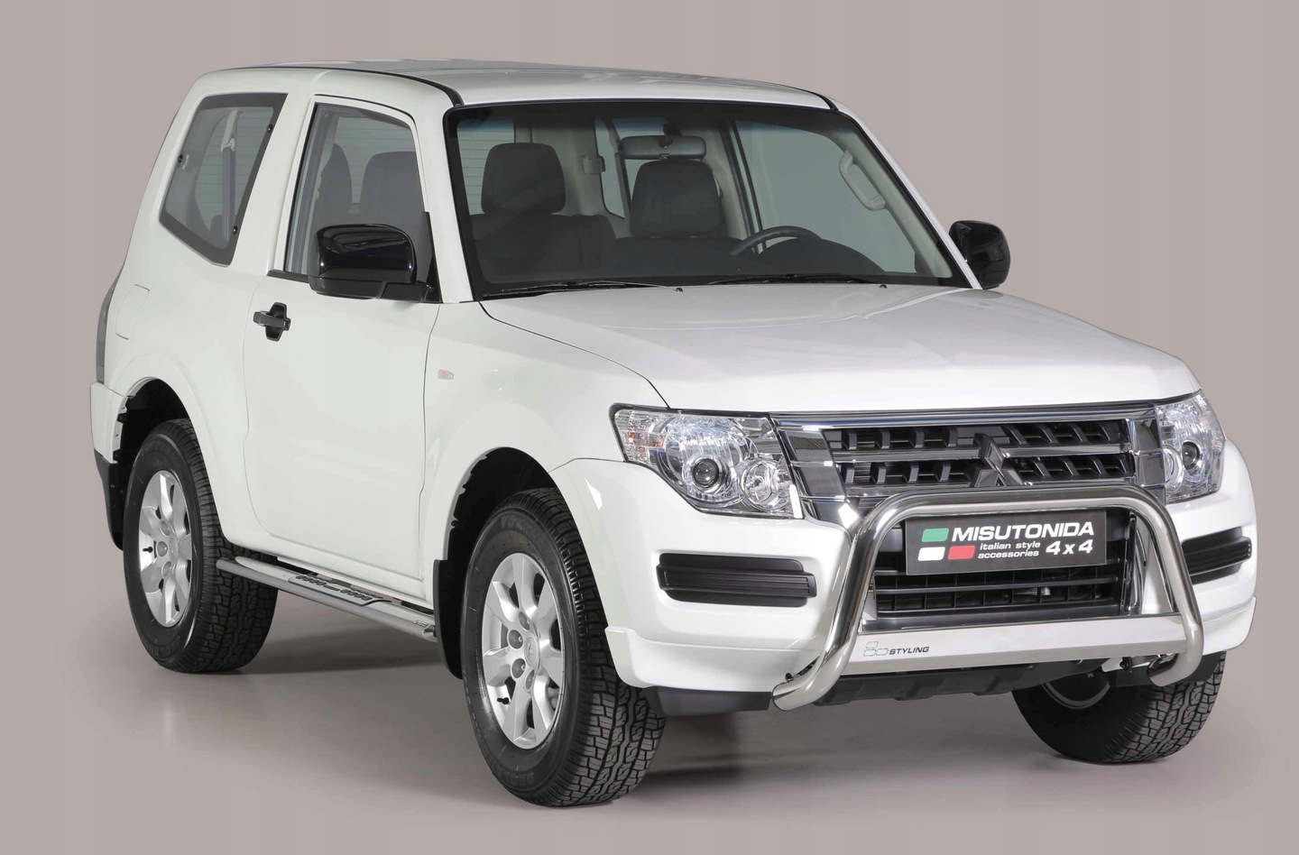 Kufanger Mitsubishi Pajero IV Facelift 2015 - 2021 | D - Ø63mm Chrome – bilde 2