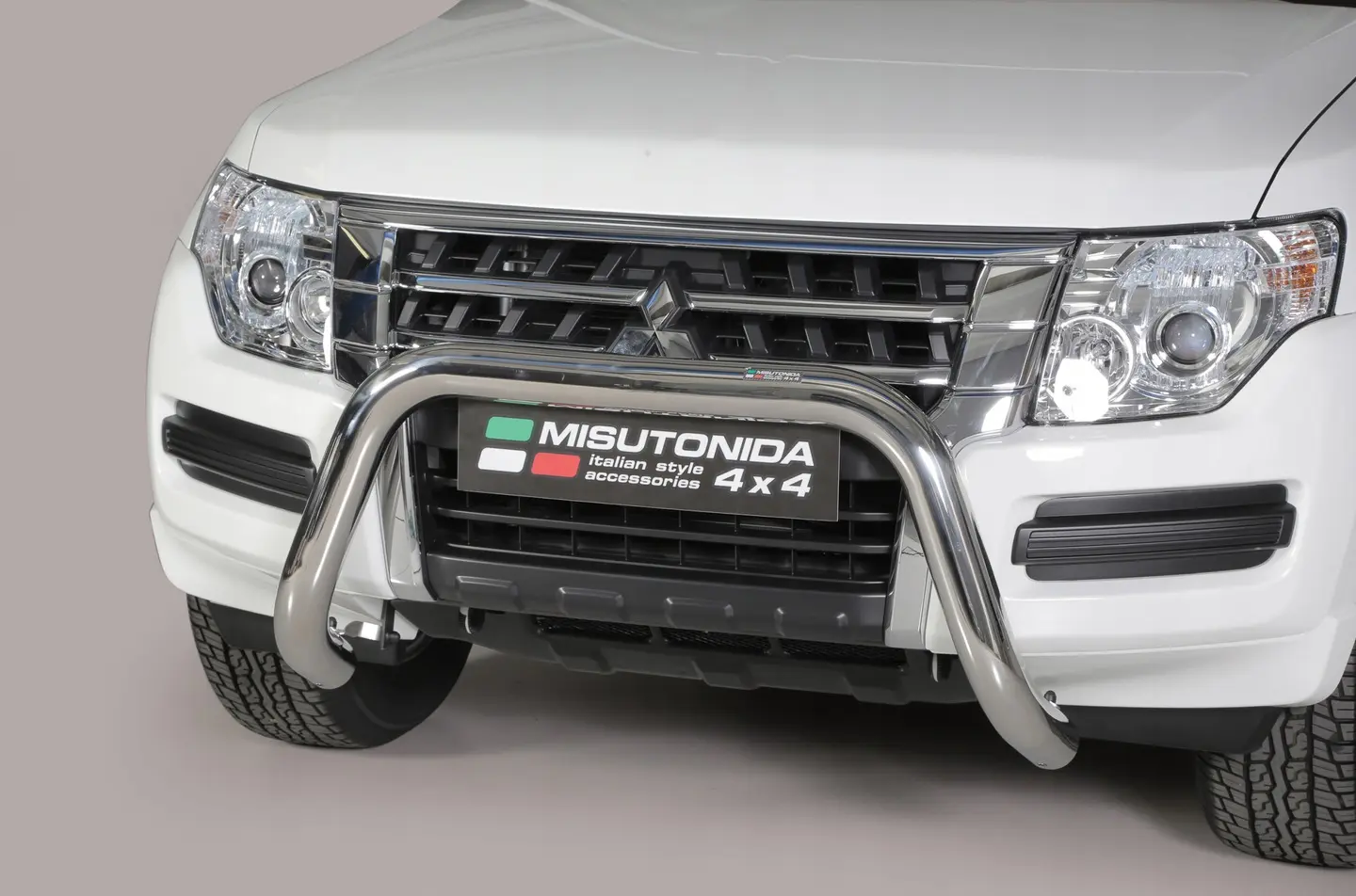 Kufanger Mitsubishi Pajero IV Facelift 2015 - 2021 │ D - Ø76mm Chrome