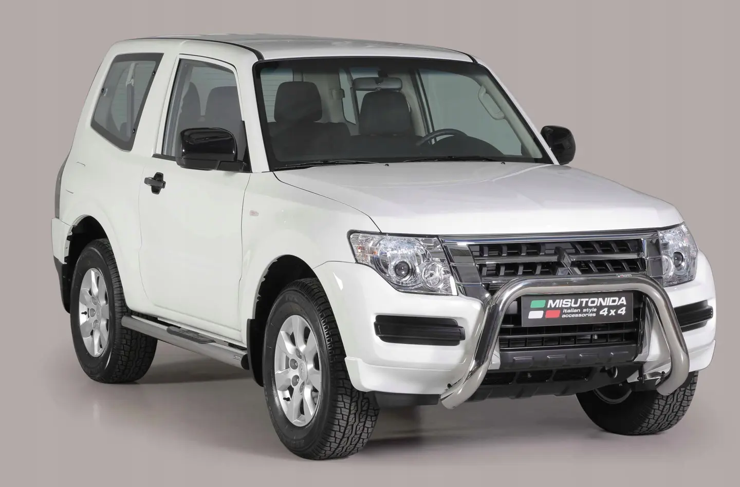 Kufanger Mitsubishi Pajero IV Facelift 2015 - 2021 │ D - Ø76mm Chrome – bilde 2