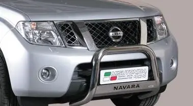 Kufanger Nissan Navara III (D40) Facelift 2010 - 2015 | D - Ø63mm Chrome – bilde 2
