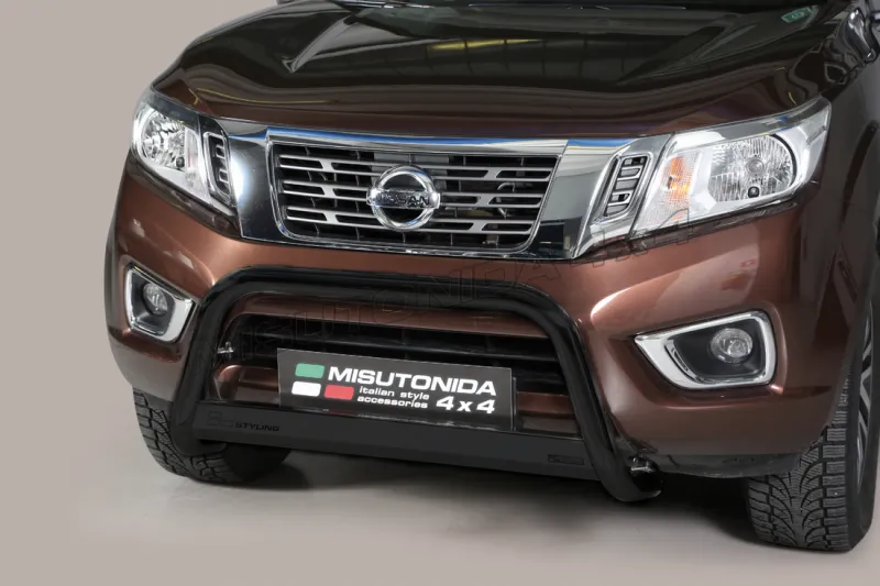 Kufanger Nissan NP 300 Navara / Nissan NP 300 Navara King Cab 2016 - 2022 | D - Ø63mm Black