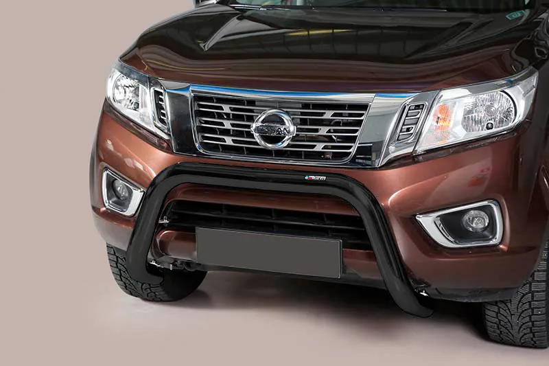 Kufanger Nissan NP 300 Navara / Nissan NP 300 Navara King Cab 2016 - 2022 | D - Ø76mm Black