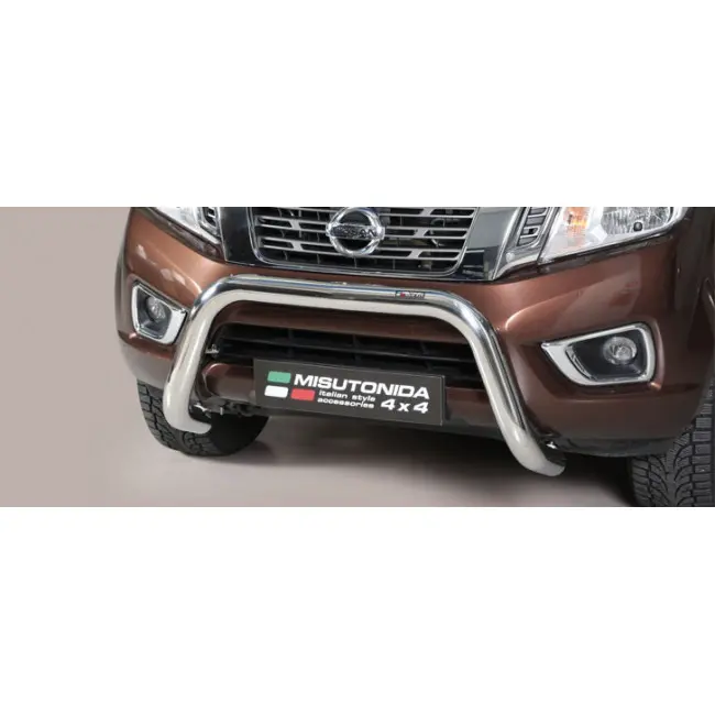 Kufanger Nissan NP 300 Navara / Nissan NP 300 Navara King Cab 2016 - 2022 | D - Ø76mm Chrome – bilde 2