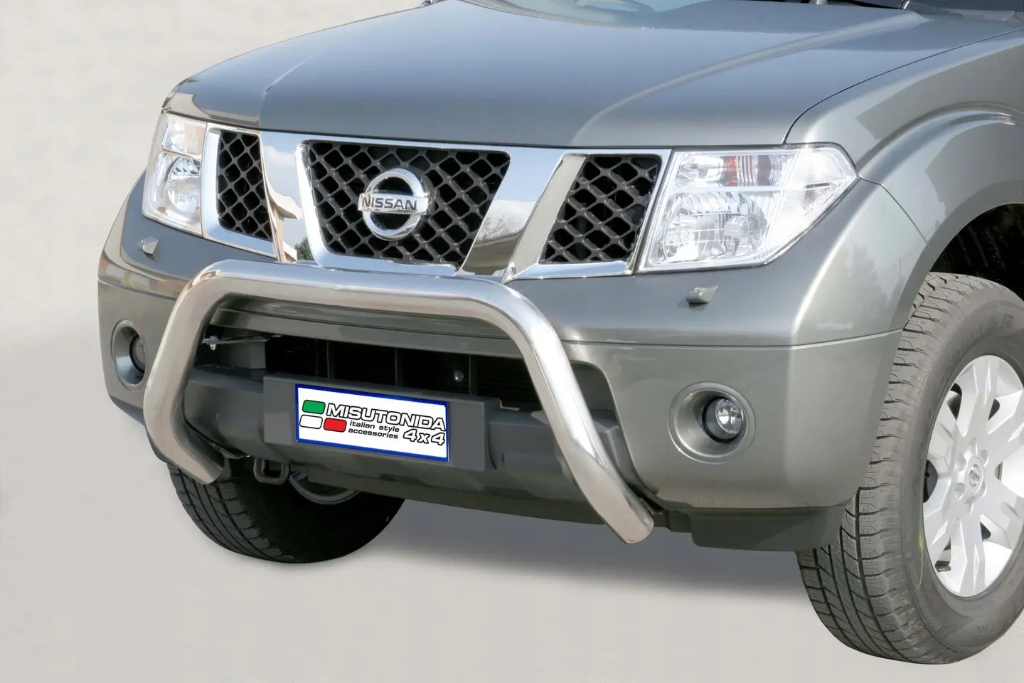 Kufanger Nissan Pathfinder III (R51) 2004 - 2010  | D - Ø76mm Chrome