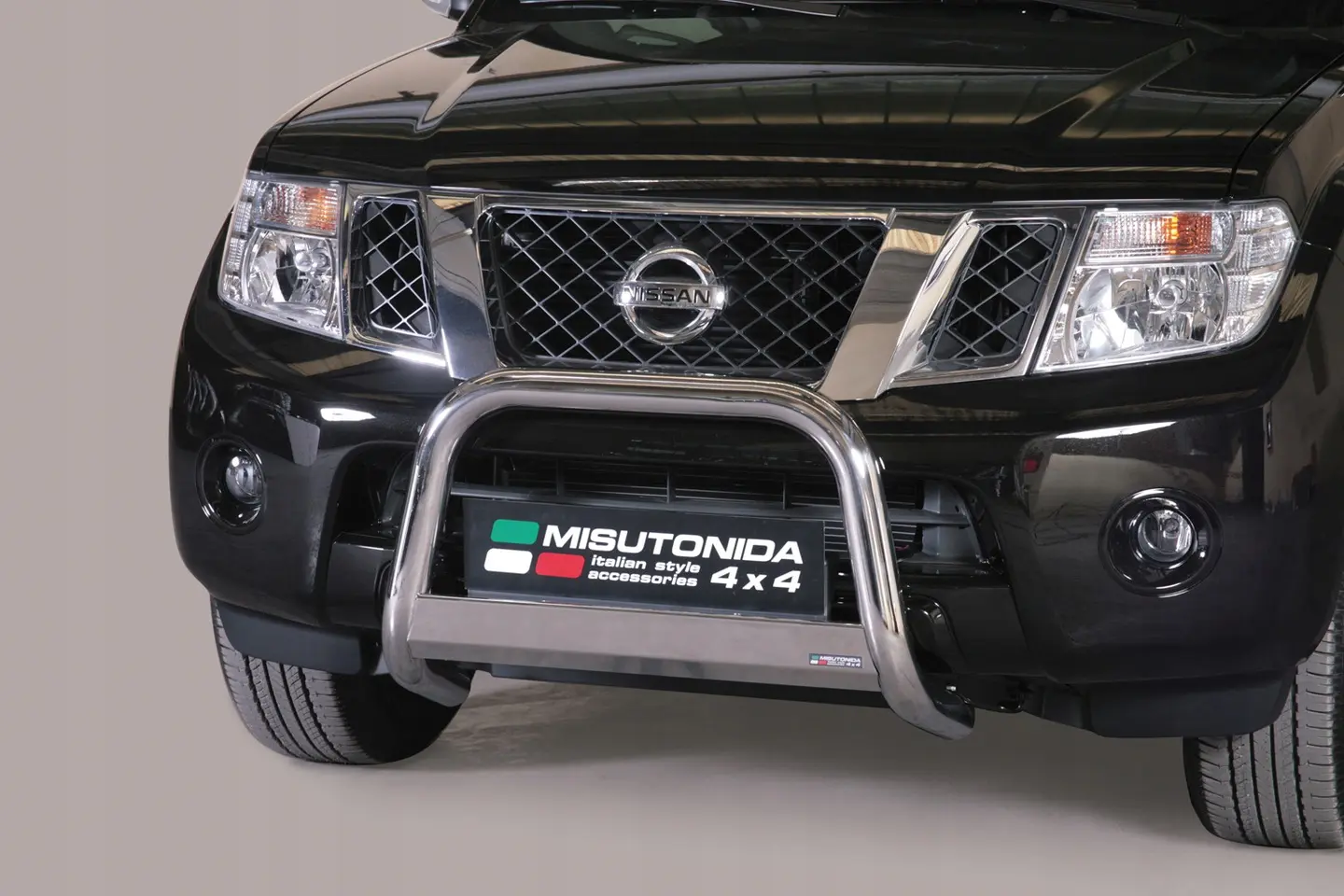 Kufanger Nissan Pathfinder III (R51) Facelift 2010 - 2014 | D - Ø63mm Chrome