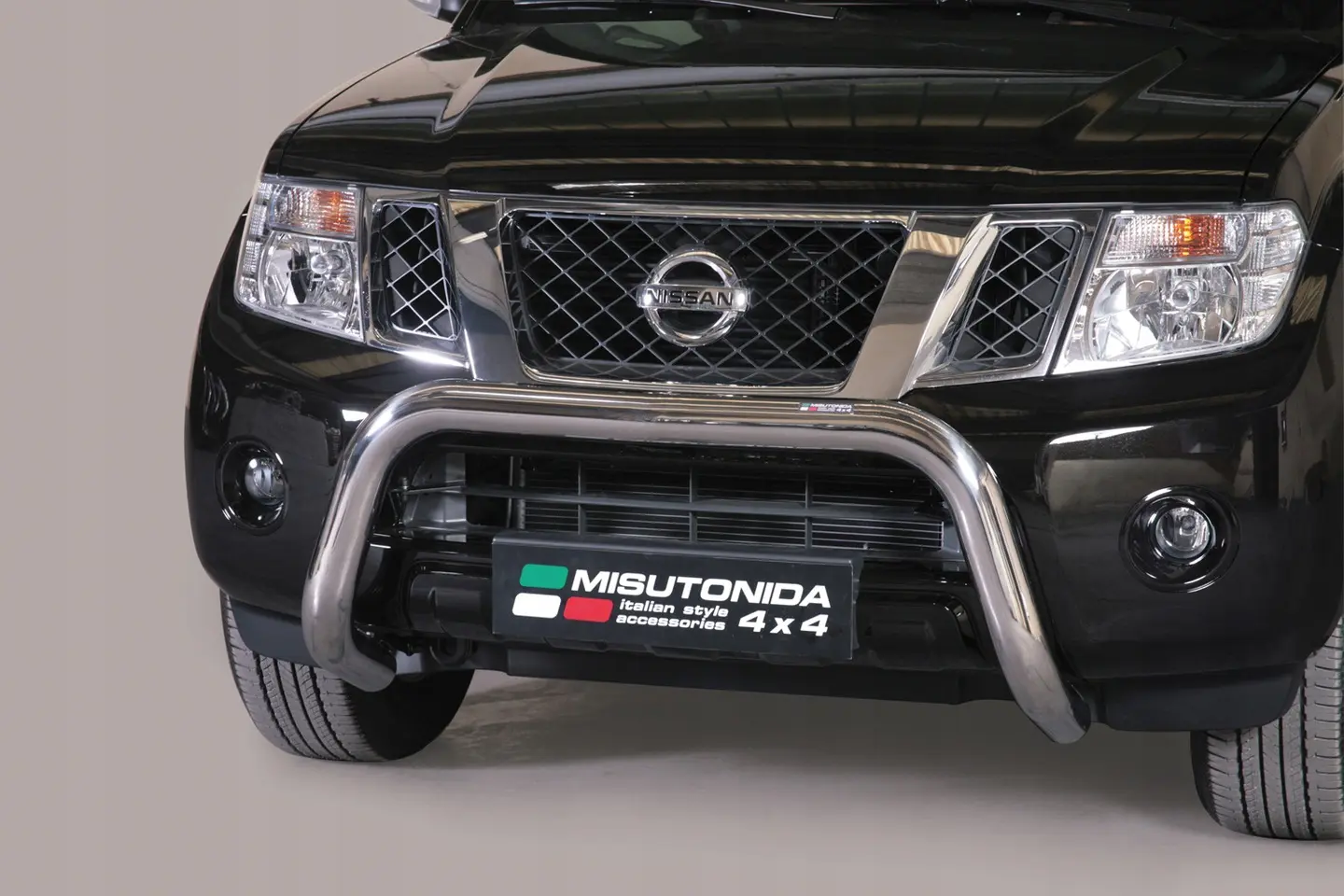 Kufanger Nissan Pathfinder III (R51) Facelift 2010 - 2014 | D - Ø76mm Chrome