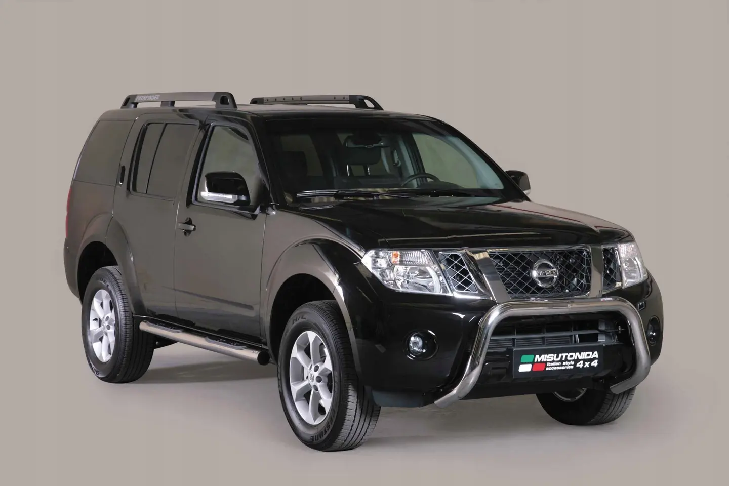 Kufanger Nissan Pathfinder III (R51) Facelift 2010 - 2014 | D - Ø76mm Chrome – bilde 2