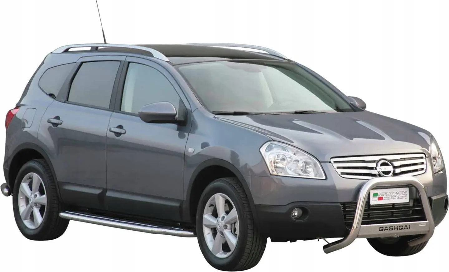 Kufanger Nissan Qashqai+2 2007 - 2014 | D - Ø63mm Chrome – bilde 2