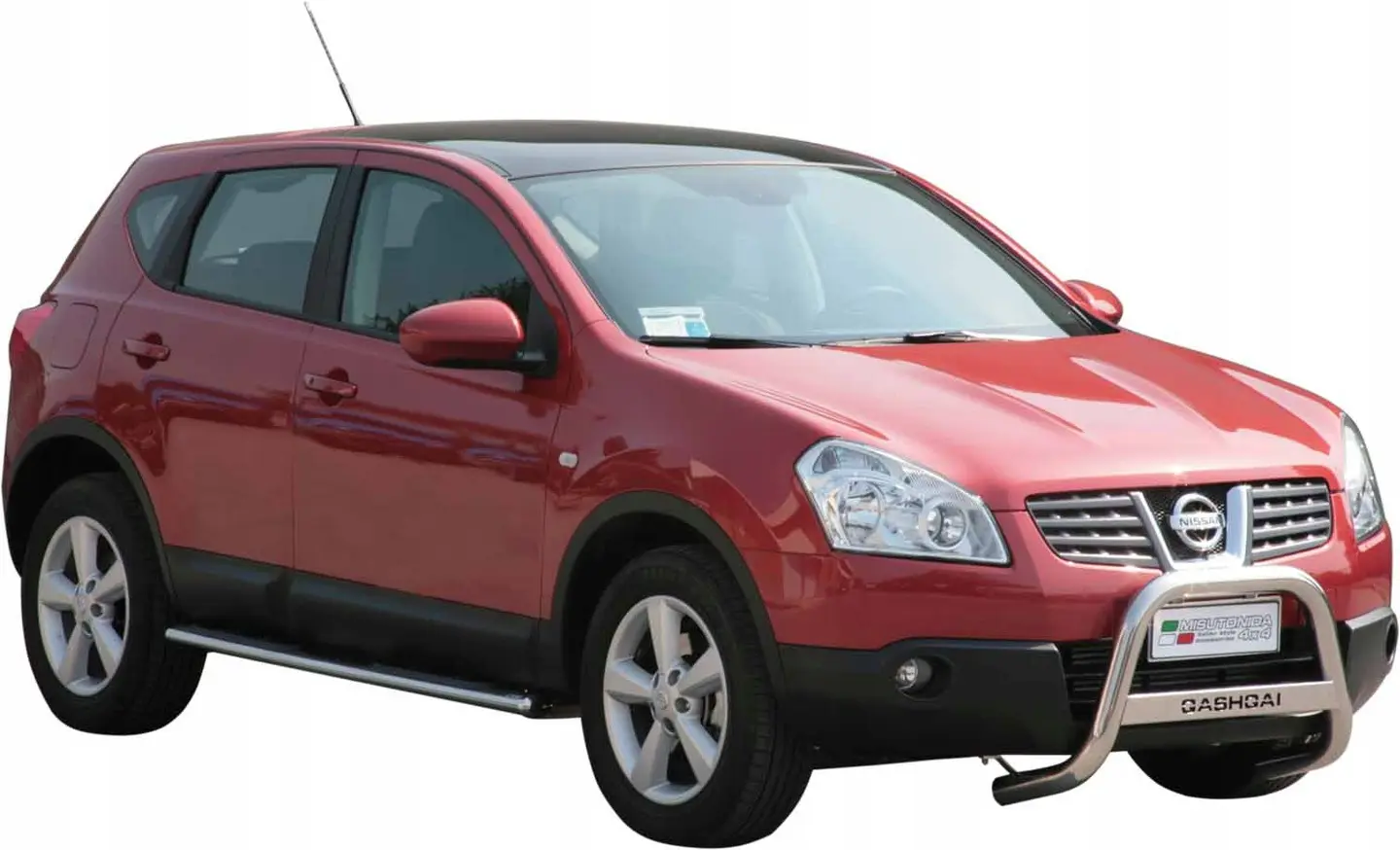 Kufanger Nissan Qashqai (J10) 2007 - 2010 | D - Ø63mm Chrome – bilde 2