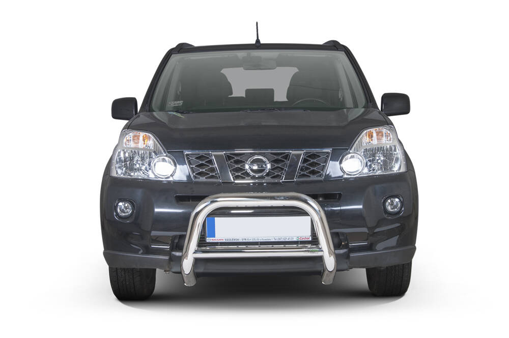 Kufanger Nissan X-Trail II (T31) 2007 - 2010 | D - Ø70mm Chrome - med tverrør