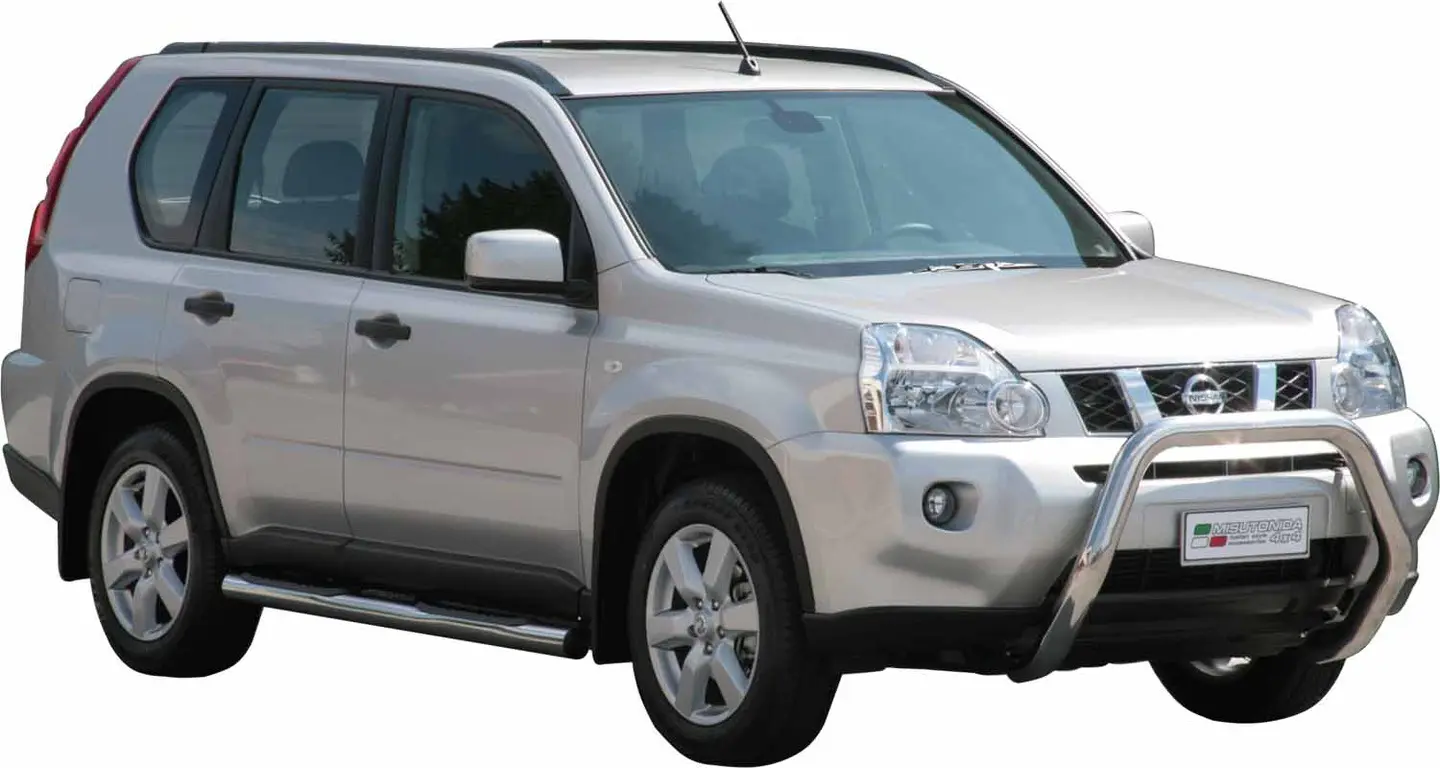 Kufanger Nissan X-Trail II (T31) 2007 - 2010 | D - Ø76mm Chrome – bilde 2