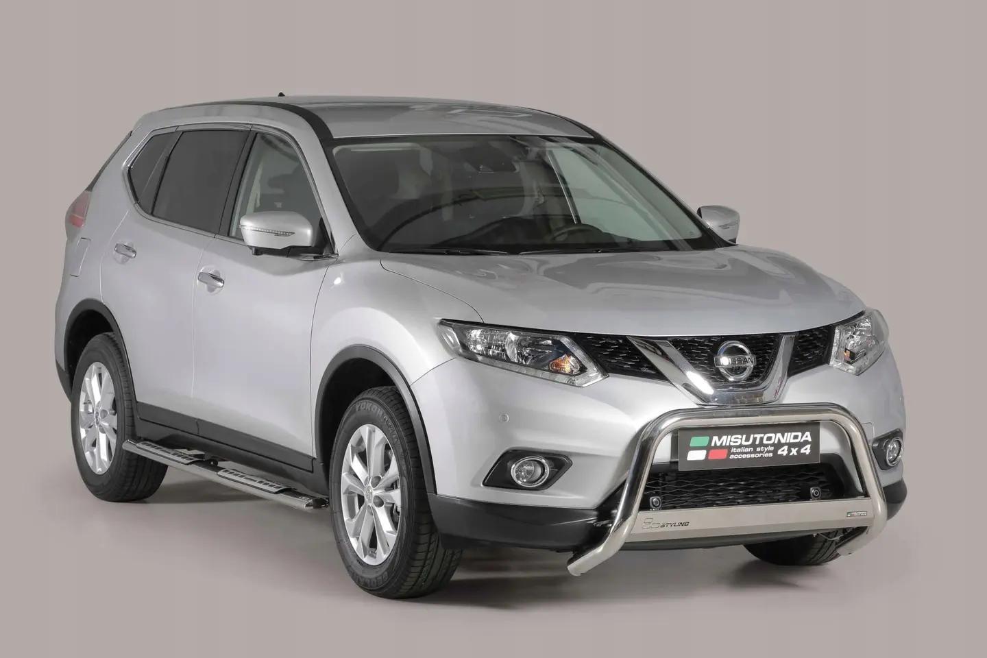 Kufanger Nissan X-Trail III (T32) 2015 - 2017 | D - Ø63mm Chrome – bilde 2