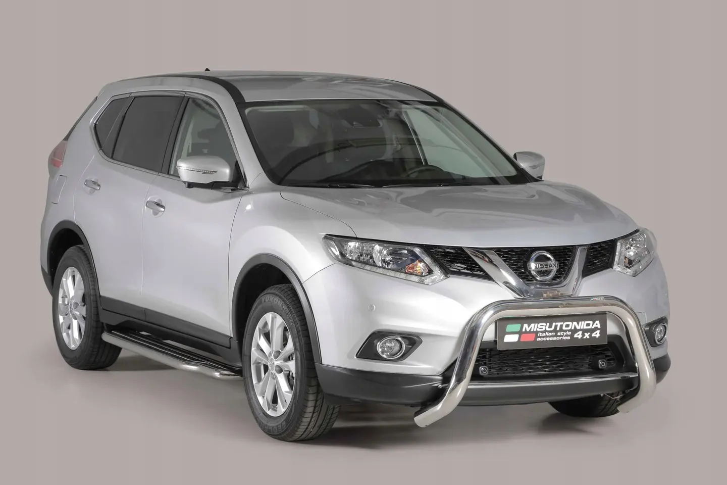 Kufanger Nissan X-Trail III (T32) 2015 - 2017 | D - Ø76mm Chrome – bilde 2