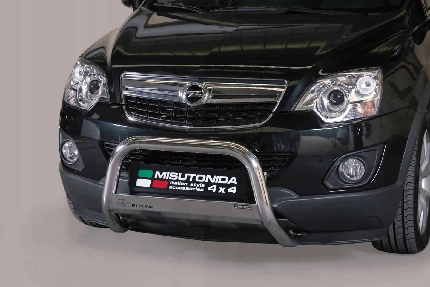 Kufanger Opel Antara Facelift 2010 - 2015 | D - Ø63mm Chrome